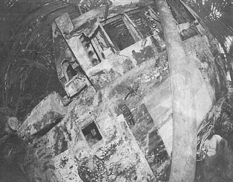 Tail plane showing RAF fin flash