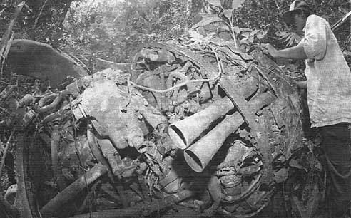 Nordin and the well-preserved engine